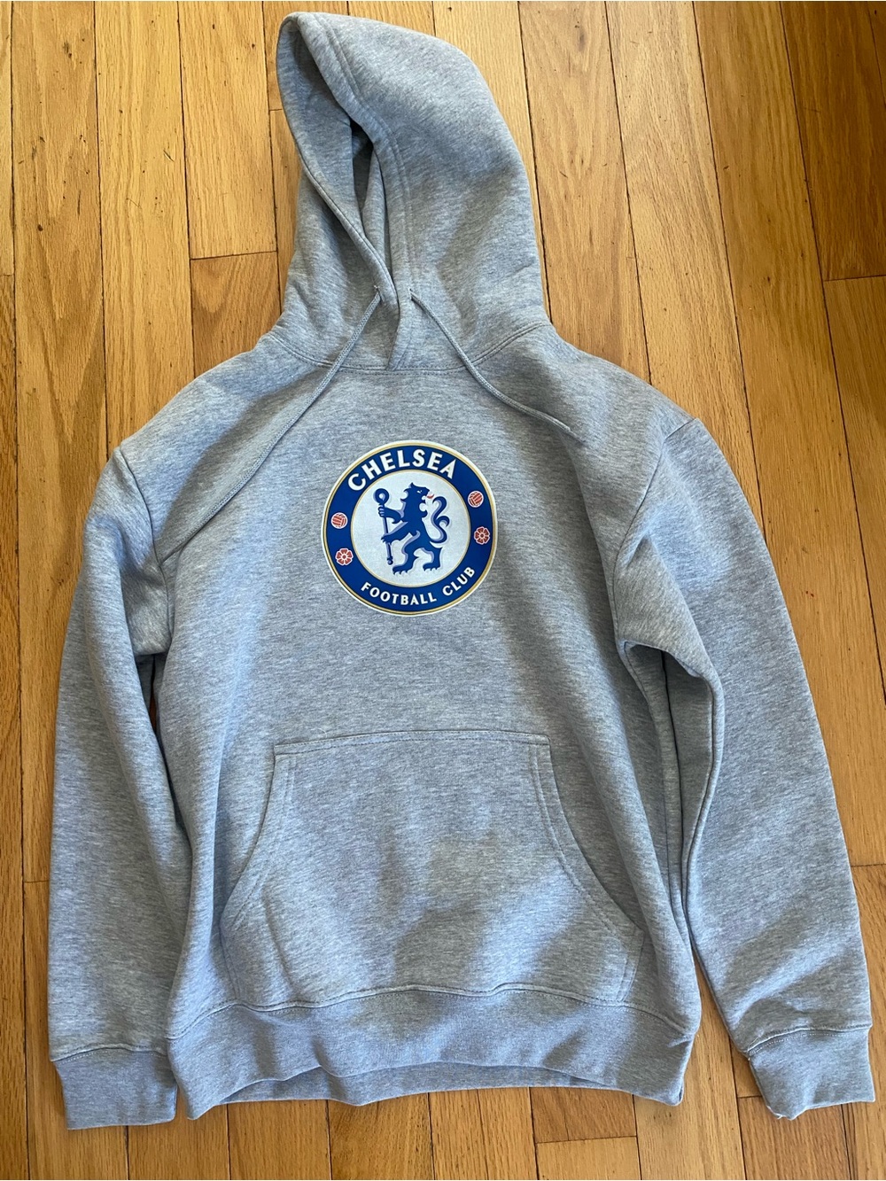 Football Club Gray Pullover Hoodie